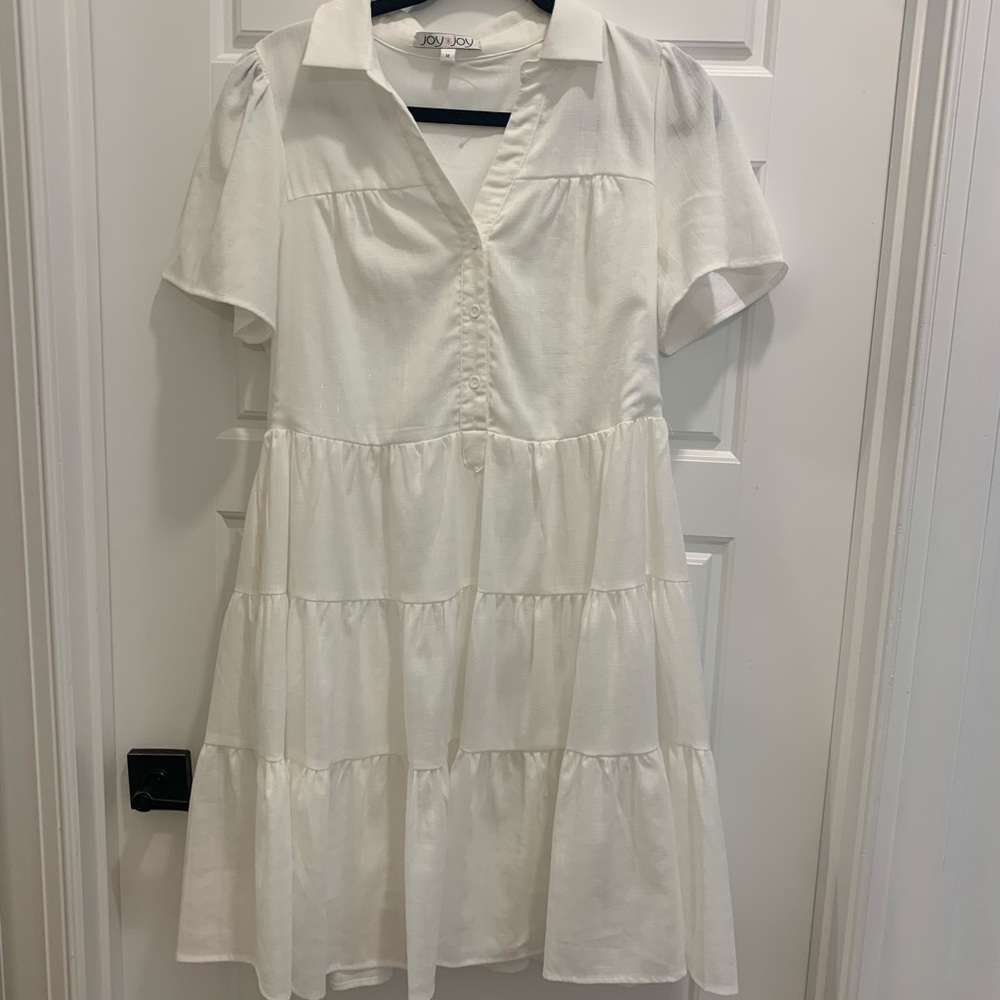JOY JOY white dress